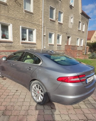 Jaguar XF cena 68600 przebieg: 168000, rok produkcji 2014 z Gniezno małe 436